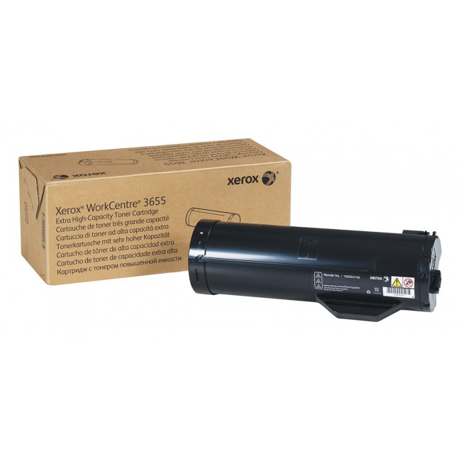 Xerox Genuine WorkCentre 3655 / 3655i Black Extra High capacity Toner Cartridge (25900 Pages) - 106R02740 Xerox Genuine WorkCentre 3655 / 3655i Black Extra High capacity Toner Cartridge (25900 Pages) - 106R02740
