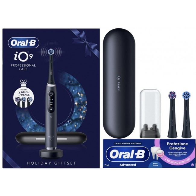 Oral-B iO9 toothbrush + 2 brush heads
