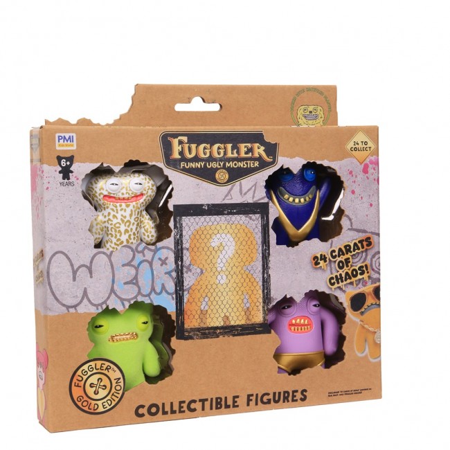 FUGGLER S3 GOLD EDITION FIGURES - 5 PACK DELUXE BOX (ASSORTMENT) FUGGLER S3 GOLD EDITION FIGURES - 5 PACK DELUXE BOX (ASSORTMENT)