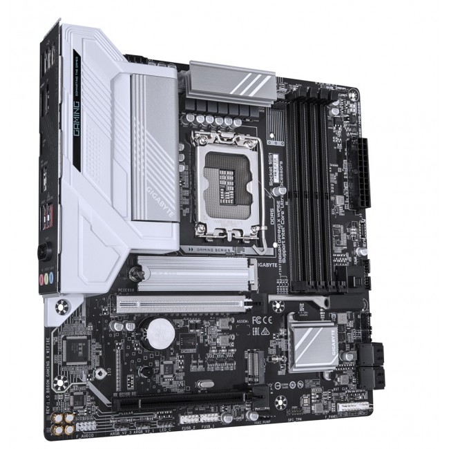 GIGABYTE B860M GAMING X WIFI6E Motherboard - Intel Core Ultra Series CPUs, 8+1+2+2 Phases VRM, up to 9200MHz DDR5, 1xPCIe 5.0 + 1xPCIe 4.0 M.2, 2.5GbE LAN, WIFI 6E, USB 4