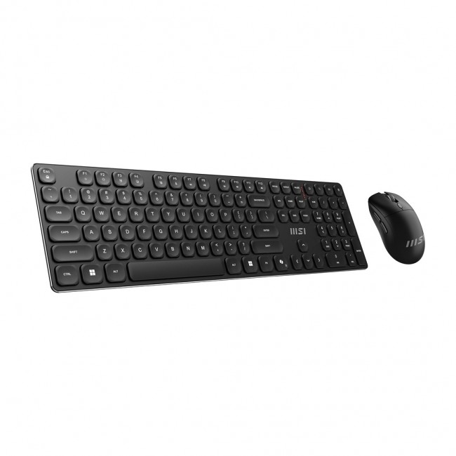 MSI FORGE K210 WIRELESS COMBO keyboard Mouse included Home/Office USB QWERTY US English Black MSI FORGE K210 WIRELESS COMBO keyboard Mouse included Home/Office USB QWERTY US English Black