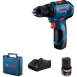BOSCH SCREWDRIVER GSR 12V-30 2x2.0Ah 30/17Nm BL CASE