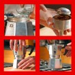 Bialetti Moka Express Moka pot 0.3 L Aluminium, Black