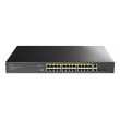 24-GbE PoE switch w/ 2 uplinks CUDY