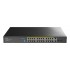 24-GbE PoE switch w/ 2 uplinks CUDY
