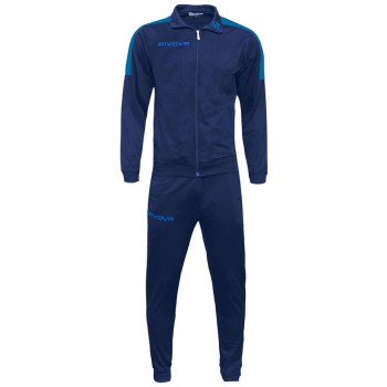 Givova Tuta Revolution Tracksuit navy blue-blue TR033 0402 XL