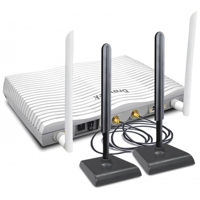 DrayTek Vigor 2866L wireless router Gigabit Ethernet Dual-band (2.4 GHz / 5 GHz) 4G White