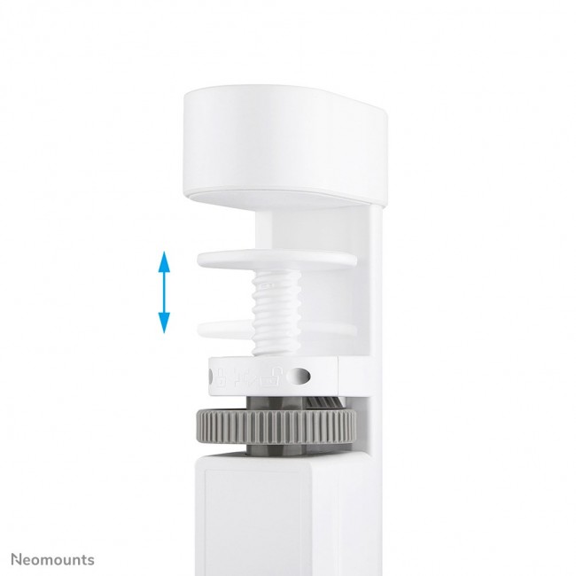 Neomounts DS22-840WH6 Desk socket with clamp and USB-C and USB-A ports - Quick charge