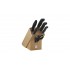 Set of 4 knives in a Zwilling Four Star block
