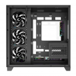 RAMPAGE PC CASE WITH TEMPERED GLASS Black