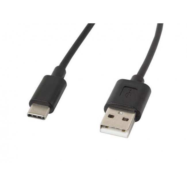 Lanberg CA-USBO-10CC-0018-BK USB cable USB 2.0 1.8 m USB A USB C Black