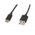 Lanberg CA-USBO-10CC-0018-BK USB cable USB 2.0 1.8 m USB A USB C Black