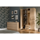 Topeshop ROMANA 120 SON L bedroom wardrobe/closet 6 shelves 3 door(s) Oak Topeshop ROMANA 120 SON L bedroom wardrobe/closet 6 shelves 3 door(s) Oak
