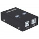 Manhattan USB-A Automatic Sharing Switch, 2x USB-B Ports, 480 Mbps (USB 2.0), Dual Control (Auto-Sensing or Manual), Bus Powered, Hi-Speed USB, inc 1x 1.5m USB-A to USB-B cable, Black, Three Year Warranty Manhattan USB-A Automatic Sharing Switch, 2x USB-B Ports, 480 Mbps (USB 2.0), Dual Control (Auto-Sensing or Manual), Bus Powered, Hi-Speed USB, inc 1x 1.5m USB-A to USB-B cable, Black, Three Year Warranty
