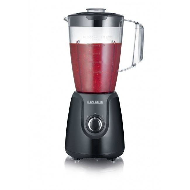 Severin SM 3707 blender 1.5 L Tabletop blender 600 W Black