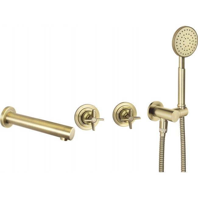 Concealed bath faucet with shower set Concealed bath faucet with shower set
