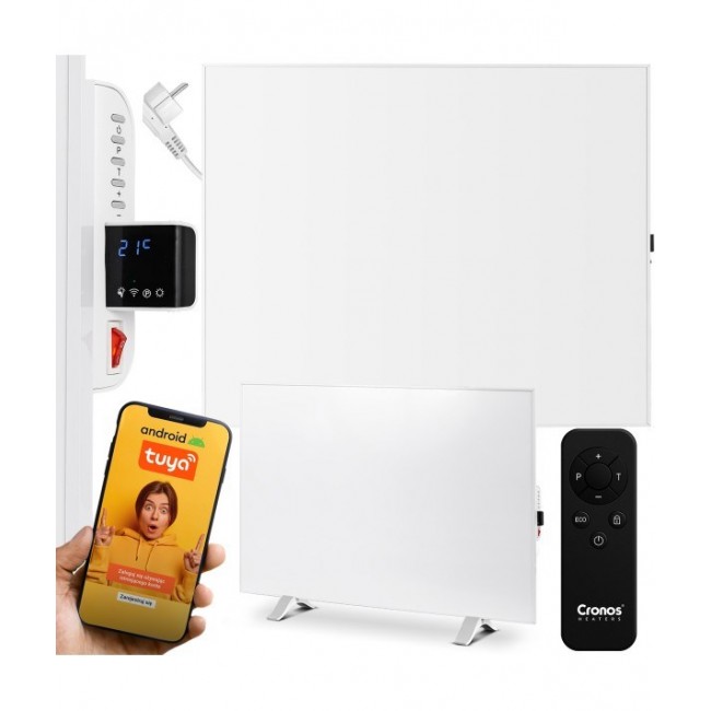 INFRARED HEATER CRONOS CRP-1200TWP 1200W WHITE INFRARED HEATER CRONOS CRP-1200TWP 1200W WHITE