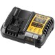 DeWalt DCB1104P2-QW Set charger DCB1104 + 2 batteries DCB184 18 V 5 Ah