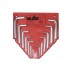 Set of 12 Allen keys