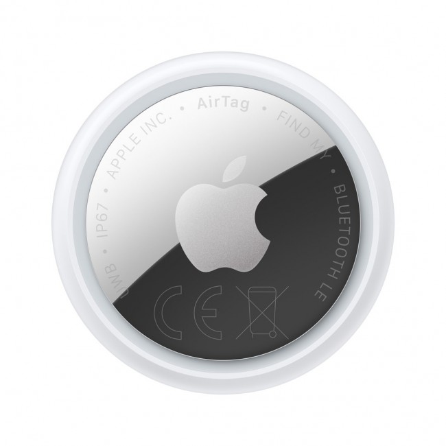 Apple AirTag Personal Finder Silver, White Apple AirTag Personal Finder Silver, White