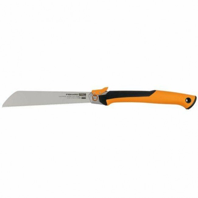 Fiskars Pro PowerTooth Pruning saw 25 cm Black, Silver, Yellow