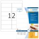 HERMA 9538 self-adhesive label Rectangle White 480 pc(s)