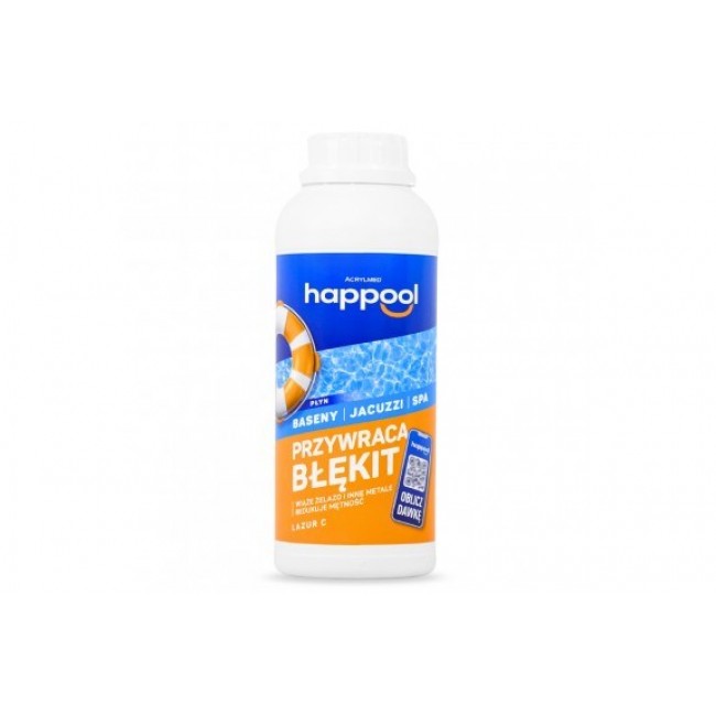 Acrylmed LAZUR C Liquid for removing cloudy deposits from swimming pool water, 0.5 l Acrylmed LAZUR C Liquid for removing cloudy deposits from swimming pool water, 0.5 l