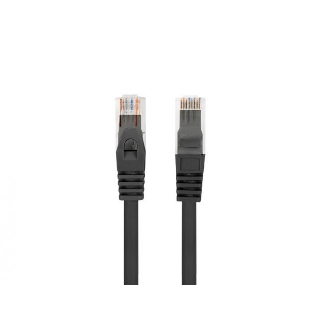 Lanberg PCU6-10CU-0025-BK networking cable Black 0.25 m Cat6 F/UTP (FTP) Round