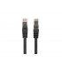 Lanberg PCU6-10CU-0025-BK networking cable Black 0.25 m Cat6 F/UTP (FTP) Round