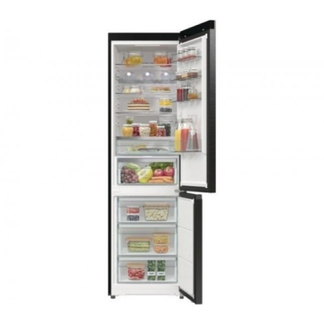 Gorenje NRB620E61BX4WFE Freestanding fridge freezer 413 L Black