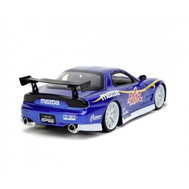 Jada Toys Street Fighter 1993 Mazda RX7 1:24 Jada Toys Street Fighter 1993 Mazda RX7 1:24