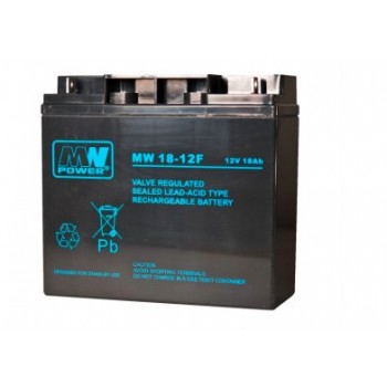 MW Power MW 18-12F UPS battery 12 V 18 Ah