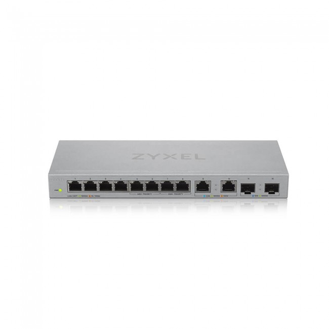 Zyxel XGS1010-12-ZZ0102F network switch Unmanaged Gigabit Ethernet (10/100/1000) Grey Zyxel XGS1010-12-ZZ0102F network switch Unmanaged Gigabit Ethernet (10/100/1000) Grey