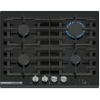 Bosch PRP6A6H40 hob Black Built-in 60 cm Gas 4 zone(s)