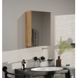 Topeshop POLA 1DL ARTISAN bathroom storage cabinet Oak