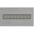 Bosch DWB93BC30 cooker hood Wall-mounted Stainless steel 400 m /h