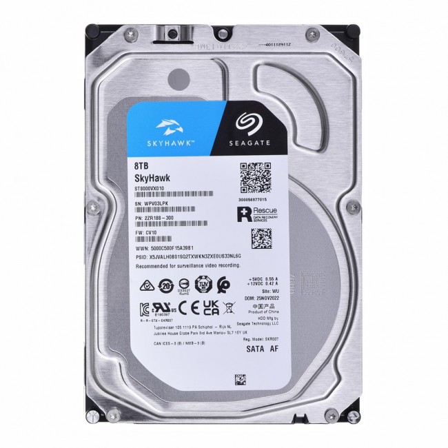 Seagate SkyHawk internal hard drive 8 TB 256 MB 3.5