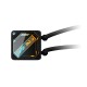 GIGABYTE GAMING 360 Liquid CPU Cooler- 3x120mm ARGB Fans, slide-in interlocking mechanism, DAISY-CHAIN, Intel LGA 1851 and AMD AM5 Compatible