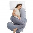 Momcozy PP007 Pregnancy pillow F-shaped Gray