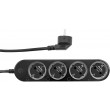Shelly Power Strip 4 Gen4 Black Smart Power Strip Shelly Power Strip 4 Gen4 Black Smart Power Strip