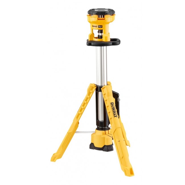 18 V flashlight on tripod without battery and charge