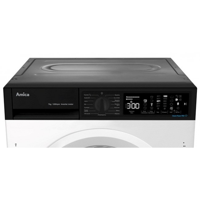Amica WABIC712ALiStO Built-in washing machine