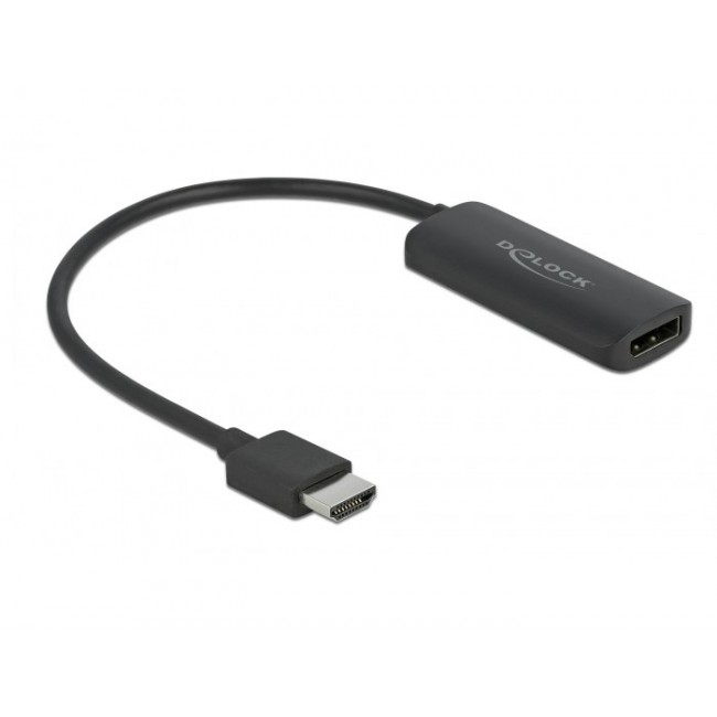 DeLOCK Adapter HDMI-A male to DisplayPort female 4K 60 Hz