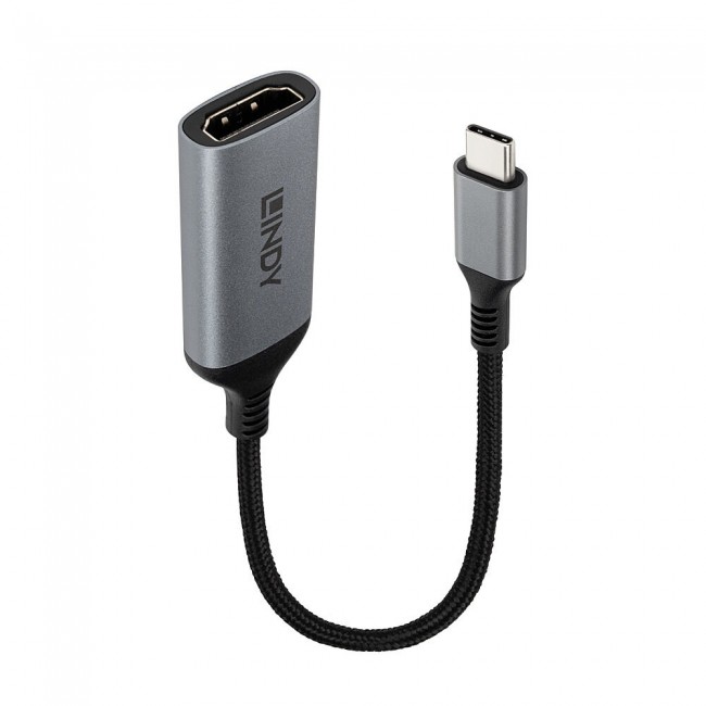 Lindy 43428 video cable adapter 0.15 m USB Type-C HDMI Grey Lindy 43428 video cable adapter 0.15 m USB Type-C HDMI Grey