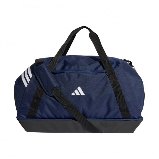 Torba adidas Tiro Duffle Large With Bottom Compartment granatowa KD4233 Torba adidas Tiro Duffle Large With Bottom Compartment granatowa KD4233