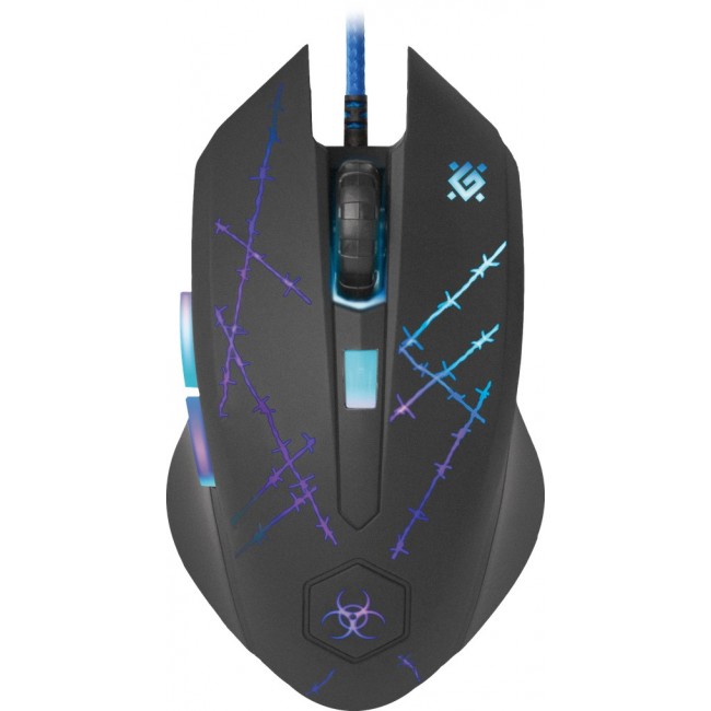 Defender Forced GM-020L mouse Gaming Ambidextrous USB Type-A Optical 3200 DPI