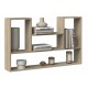 BILBAO 4P hanging bookcase 100x16x60 cm sonoma