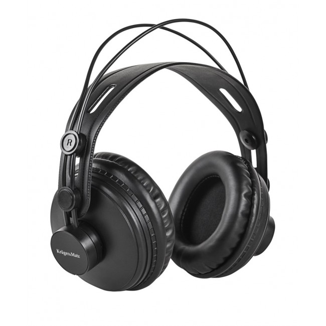 Kr ger&Matz Monitor Headphones Wired Head-band Black Kr ger&Matz Monitor Headphones Wired Head-band Black