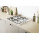 Candy Idea CHW6LWW White Built-in 60 cm Gas 4 zone(s)