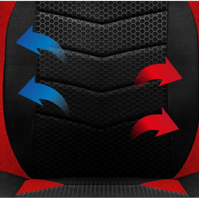 Huzaro FORCE 2.5 Red Mesh gaming chair